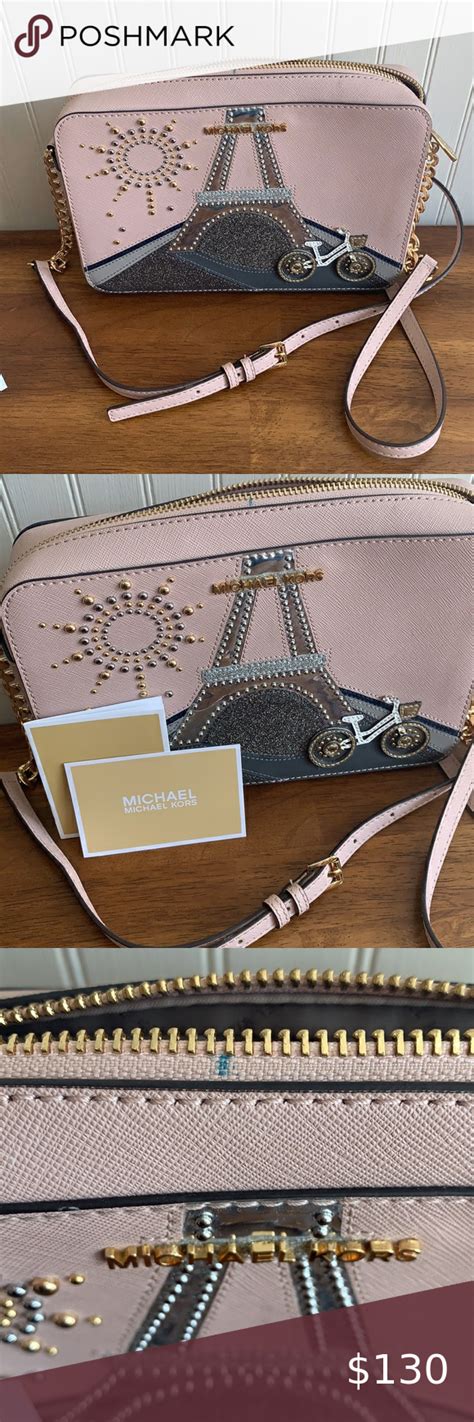 michael kors eiffel tower purse